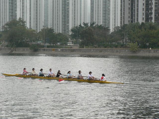 城門河のボート